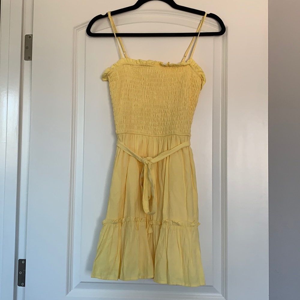 Row A Yellow Sundress Size XS